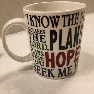 Jeremiah 29:11,13 Mug NWT